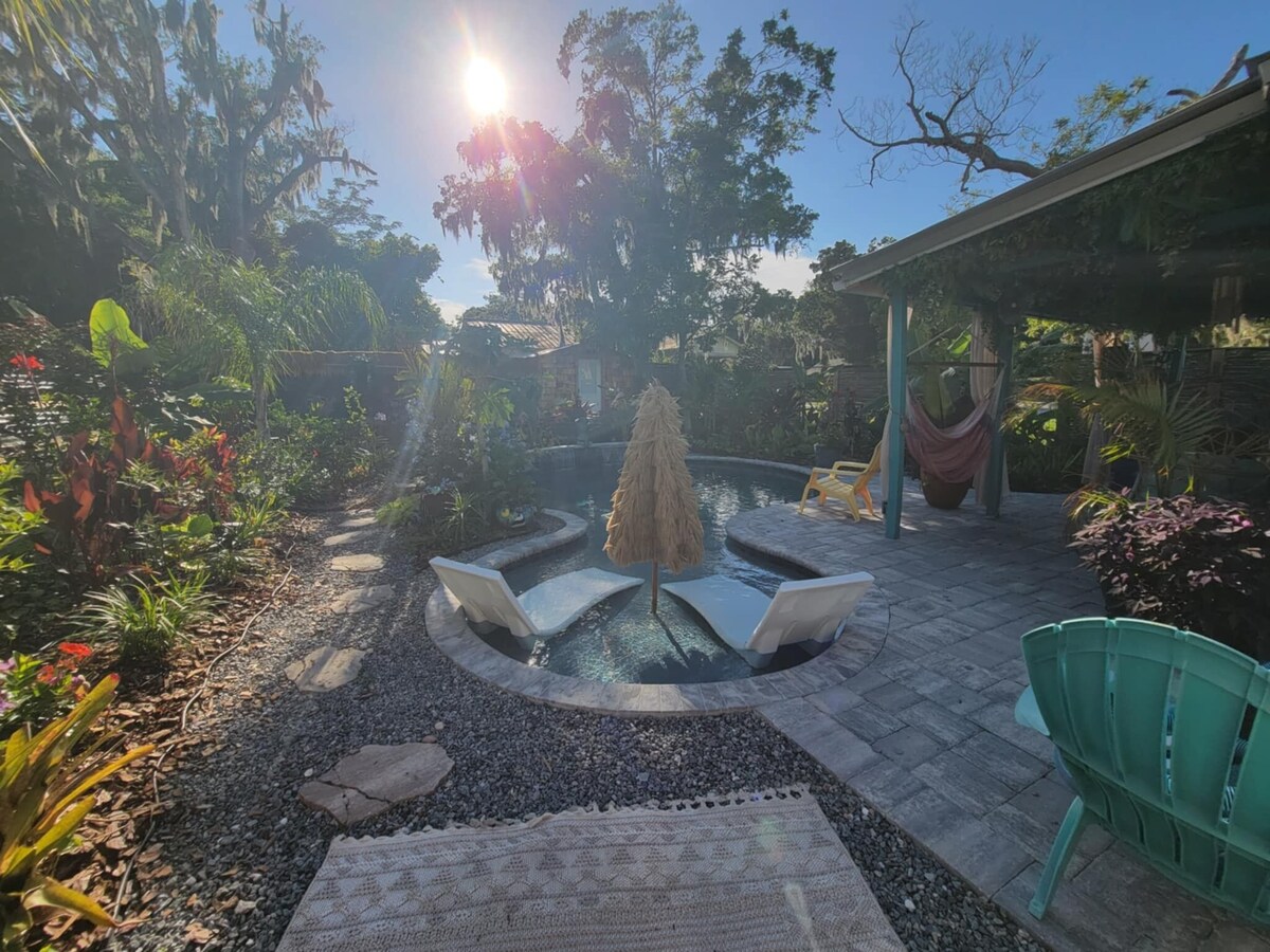 Photo 45 of Unique and tranquil pool home just steps from delightful downtown St. Augustine.