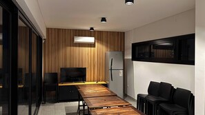Apartamento, 1 habitación, accesible para personas con discapacidad, balcón | Interior