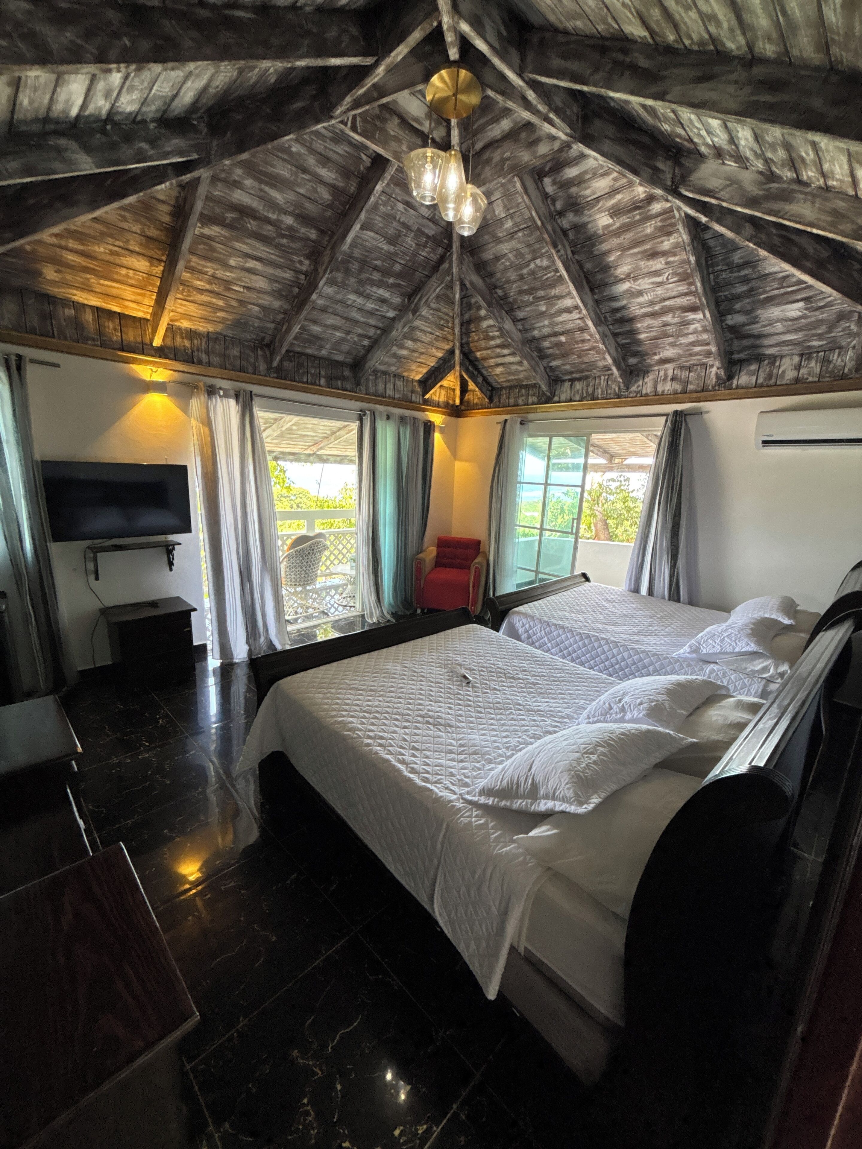 Comfort Room, Beach View, Sea Facing | Down comforters, Select Comfort beds, individually decorated