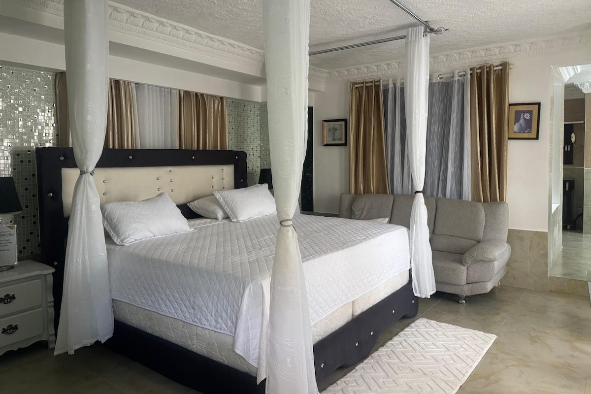 Presidential Studio Suite | Down comforters, Select Comfort beds, individually decorated