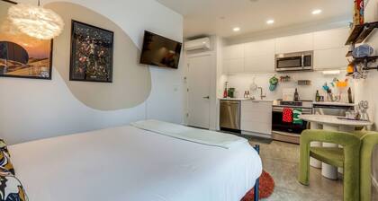 Modern Artist Loft | Canvases, Coffee & Comfort