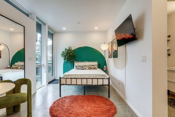 1 bedroom, desk, iron/ironing board, free WiFi