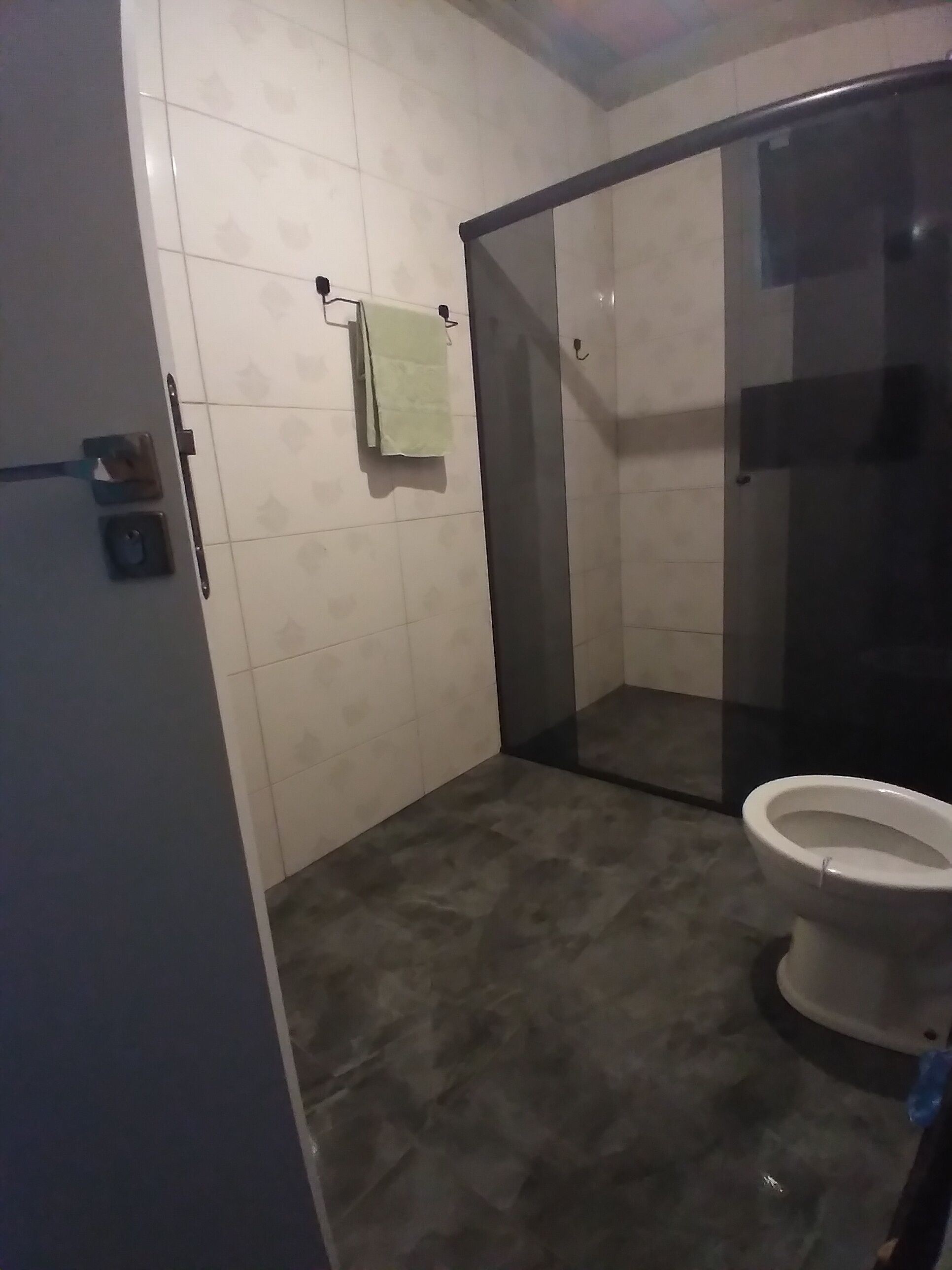 Soap, shampoo, toilet paper