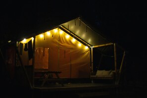 Terrace/patio - Camping 2000 - Safaritent Medium (Osecná)