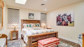 3 bedrooms, iron/ironing board, WiFi, bed sheets
