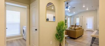 Four beds w/ 1 king, 3 queen beds each with a TV. Centrally located! No pets