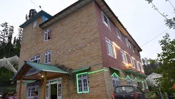 Voorkant van accommodatie