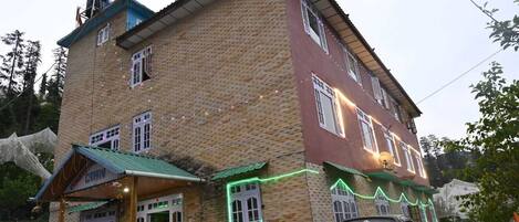 Voorkant van accommodatie