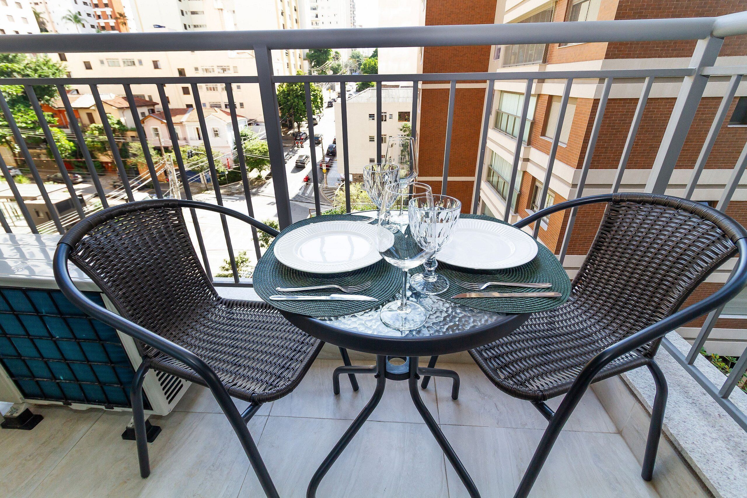 Business appartement | Buiten dineren
