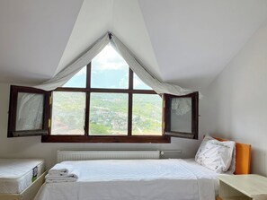 6 habitaciones, tabla de planchar con plancha y wifi 