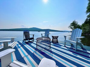 Property grounds - Amazing Rangeley lakefront family compound! 480 feet of private shorefront! (Rangeley)