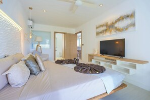 3 bedrooms, iron/ironing board, travel cot, WiFi
