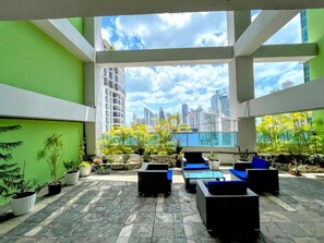 Classic Apartment, City View | Terrace/patio