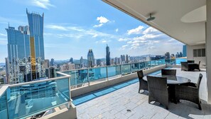 Terraza en la azotea