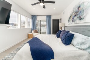 3 chambres, bureau, fer et planche à repasser, Wi-Fi gratuit