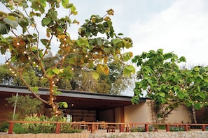 Façade de l’hébergement