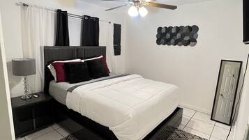 1 bedroom, iron/ironing board, free WiFi, bed sheets