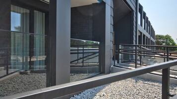 Façade de l’hébergement