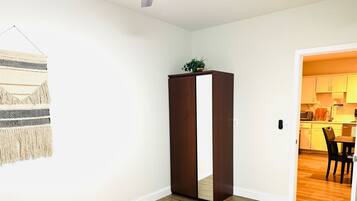 Desk, iron/ironing board, free WiFi, bed sheets