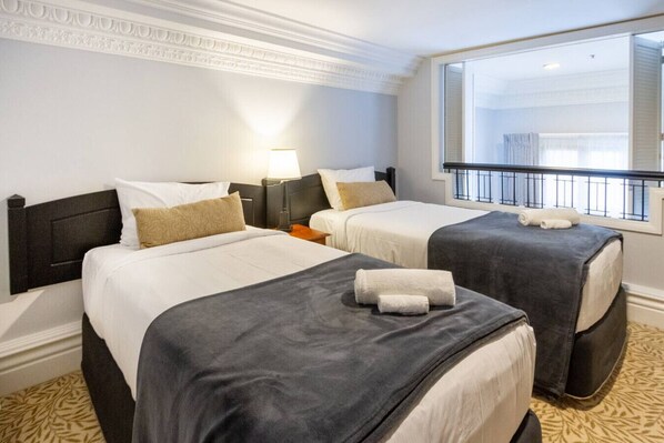 2 bedrooms, iron/ironing board, free WiFi, bed sheets