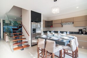 Microwave, oven, dishwasher