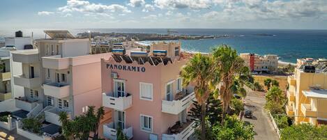 Façade de l’hébergement