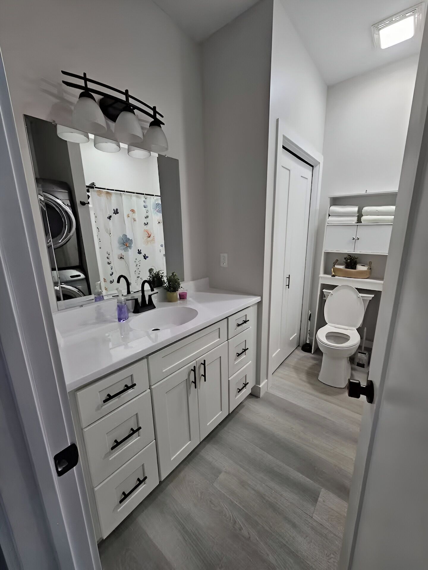 Towels, soap, toilet paper