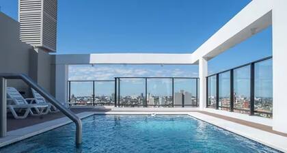 Apartment with pool and gym in Asunción