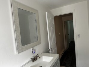 Towels, soap, toilet paper