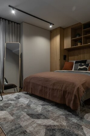 1 chambre, bureau, fer et planche Ă repasser, Wi-Fi