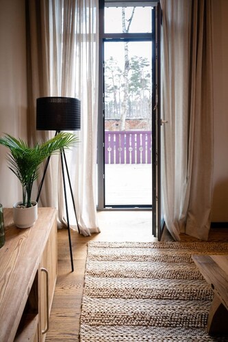 1BR with 57m² Terrace • Designer Stay in Jūrmala