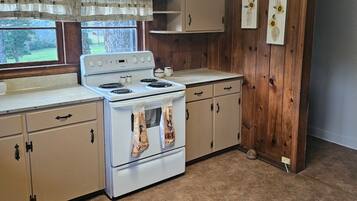 Microwave, oven, stovetop
