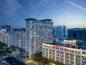 Vue depuis l’hébergement