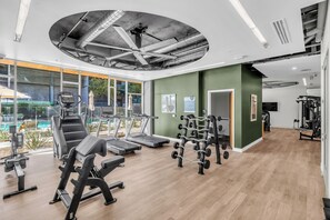 Fitnessbereich
