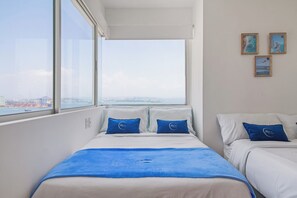 2 chambres, fer et planche à repasser, Wi-Fi, draps fournis