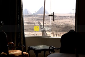 Superior Double or Twin Room, Patio, Mountain View | Egyptian cotton sheets, premium bedding, down comforters