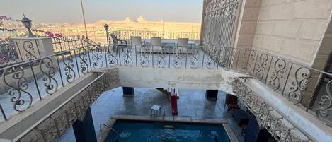 Seasonal outdoor pool