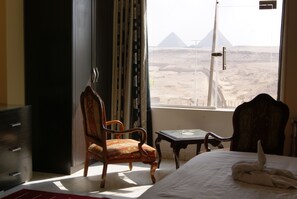 Chambre Supérieure Double ou avec lits jumeaux, patio, vue montagne