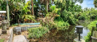  3 bed 2 bath pool home with 2 car garage and  water access