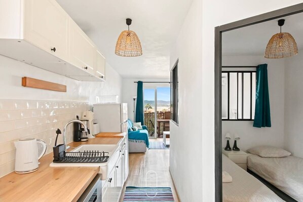 1 غرفة نوم وواي فاي مجانًا