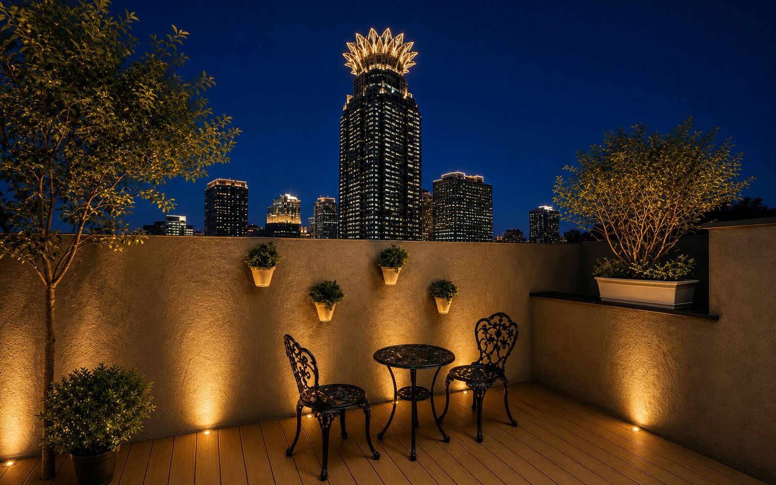 Habitación familiar, balcón, vistas a la ciudad | Terraza o patio