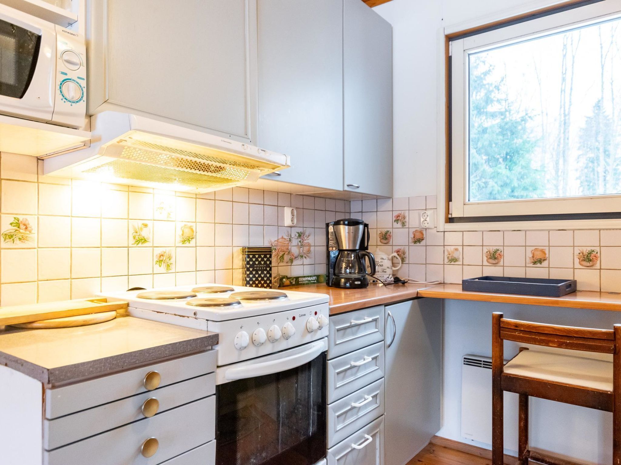 Jääkaappi, mikroaaltouuni, astianpesukone