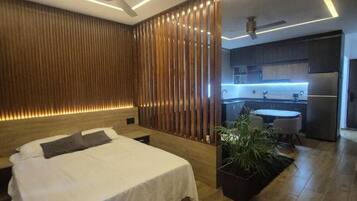 1 chambre, bureau, fer et planche à repasser, Wi-Fi gratuit