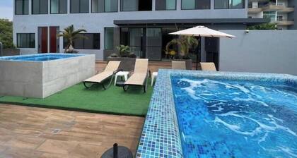 Serenity Loft for relaxation with pool in Oaxtepec