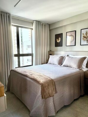 1 chambre, fer et planche à repasser, Wi-Fi, literie fournie