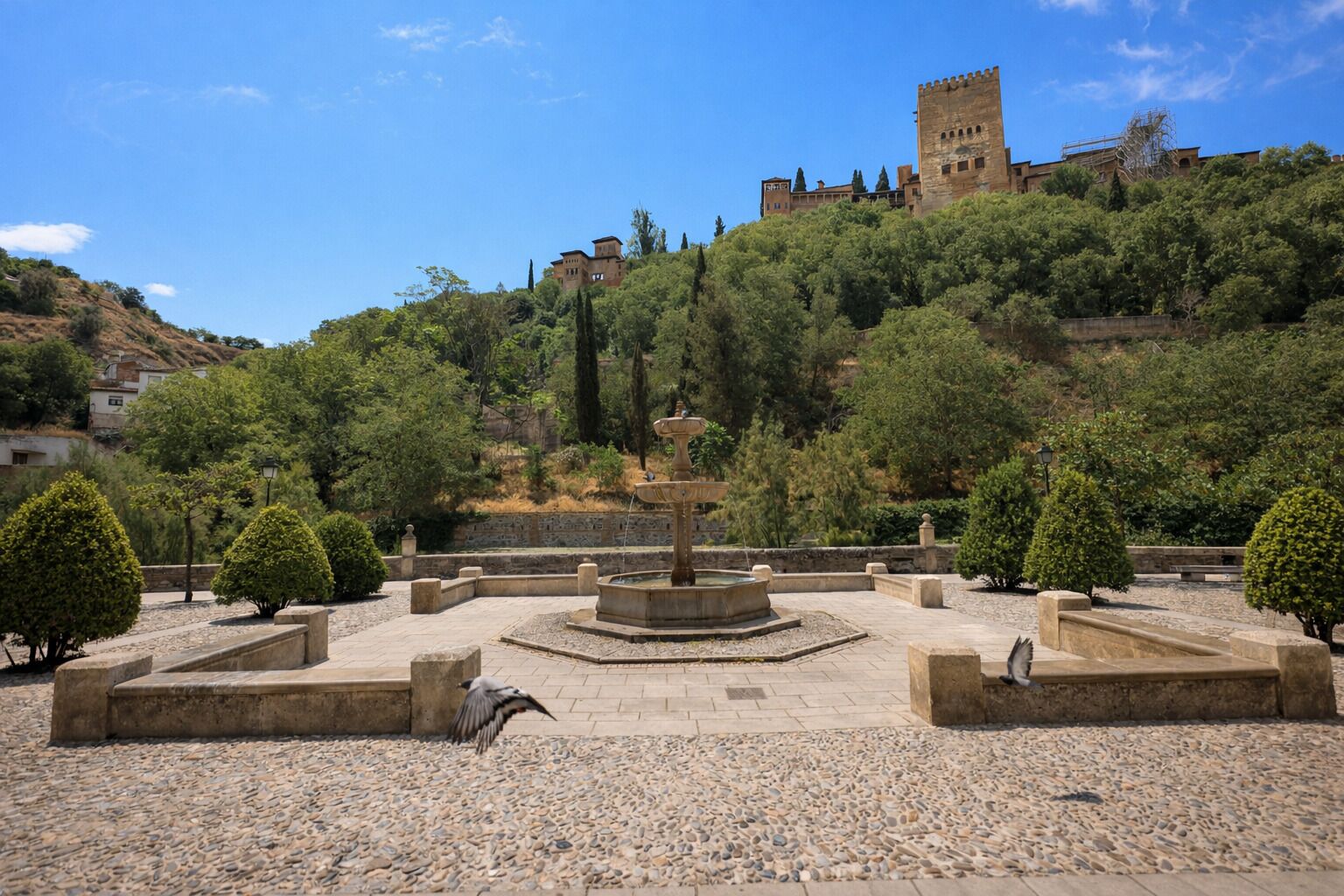 Enceinte de l’hébergement