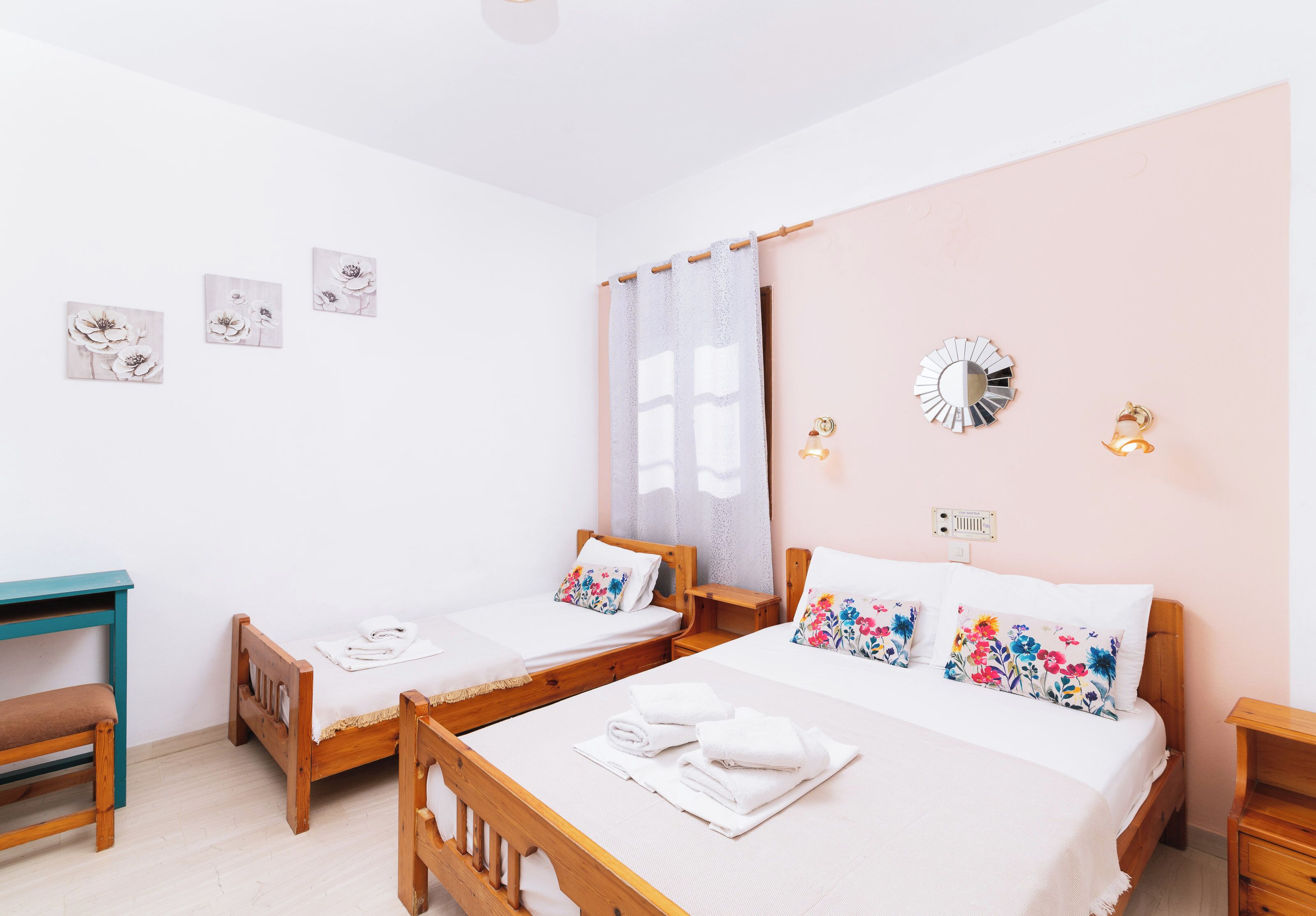 Triple Room, Balcony, Courtyard View | In-room safe, free WiFi