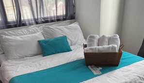1 Schlafzimmer, kostenloses WLAN, Bettwäsche, Rollstuhlgeeignet