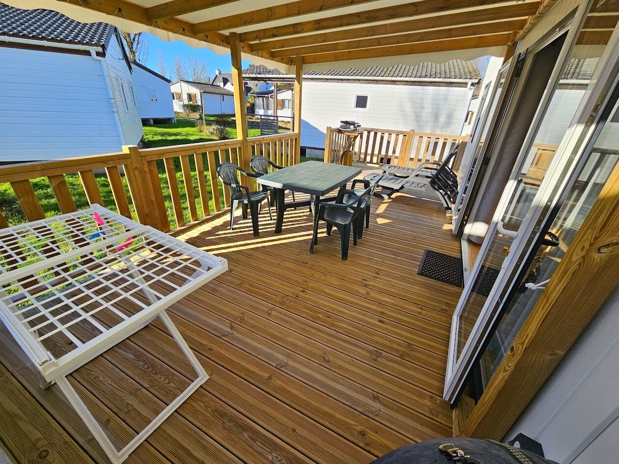 Luxe stacaravan, 2 slaapkamers | Wifi (toeslag)