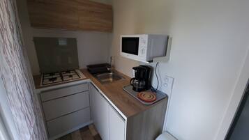 Comfort stacaravan, 1 slaapkamer | Wifi (toeslag)